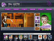 Tablet Screenshot of bigteethmedia.com